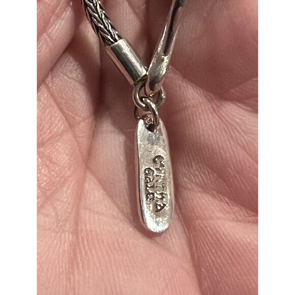 Chai Silver 18k Vermeil Rare Jewish Museum Cynthia Gale Necklace - Picture 7 of 7